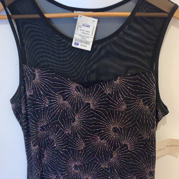 Olivia Matthews size L glitter dress - Picture 2 of 2